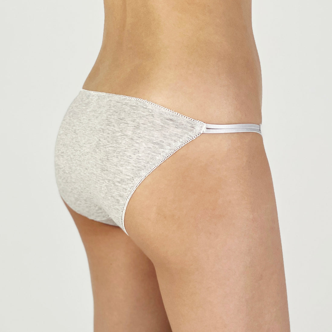 Heather Lace Trim Bikini