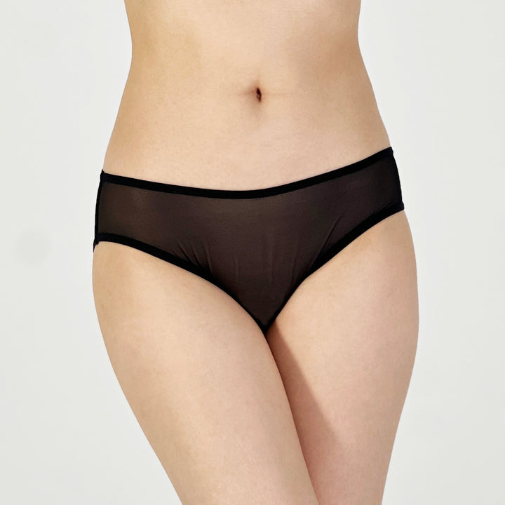 Midnight Bow Illusion Panty