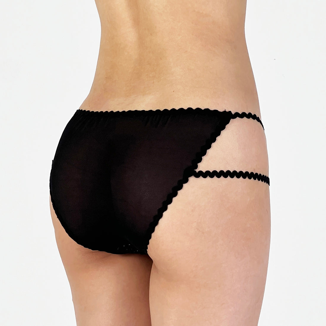 Midnight Spark Lace Briefs