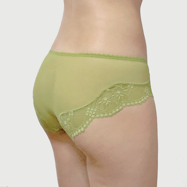 Olive Charm Lace Briefs