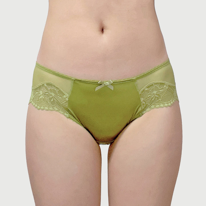 Olive Charm Lace Briefs