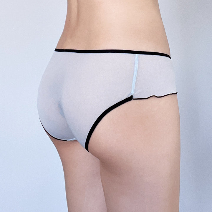Sky Blue Mesh Brief