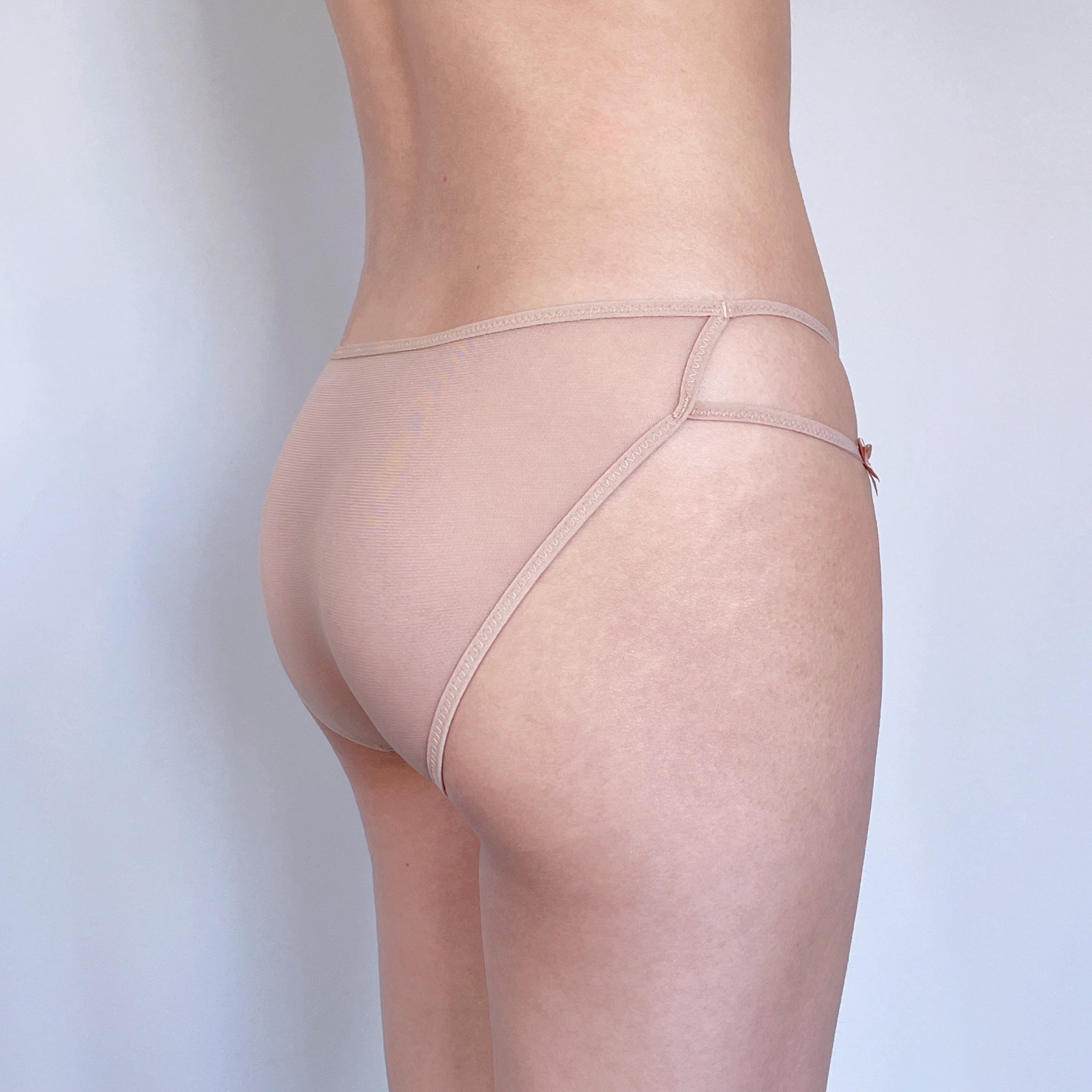 Leopard Sheer Side-Bow Bikini