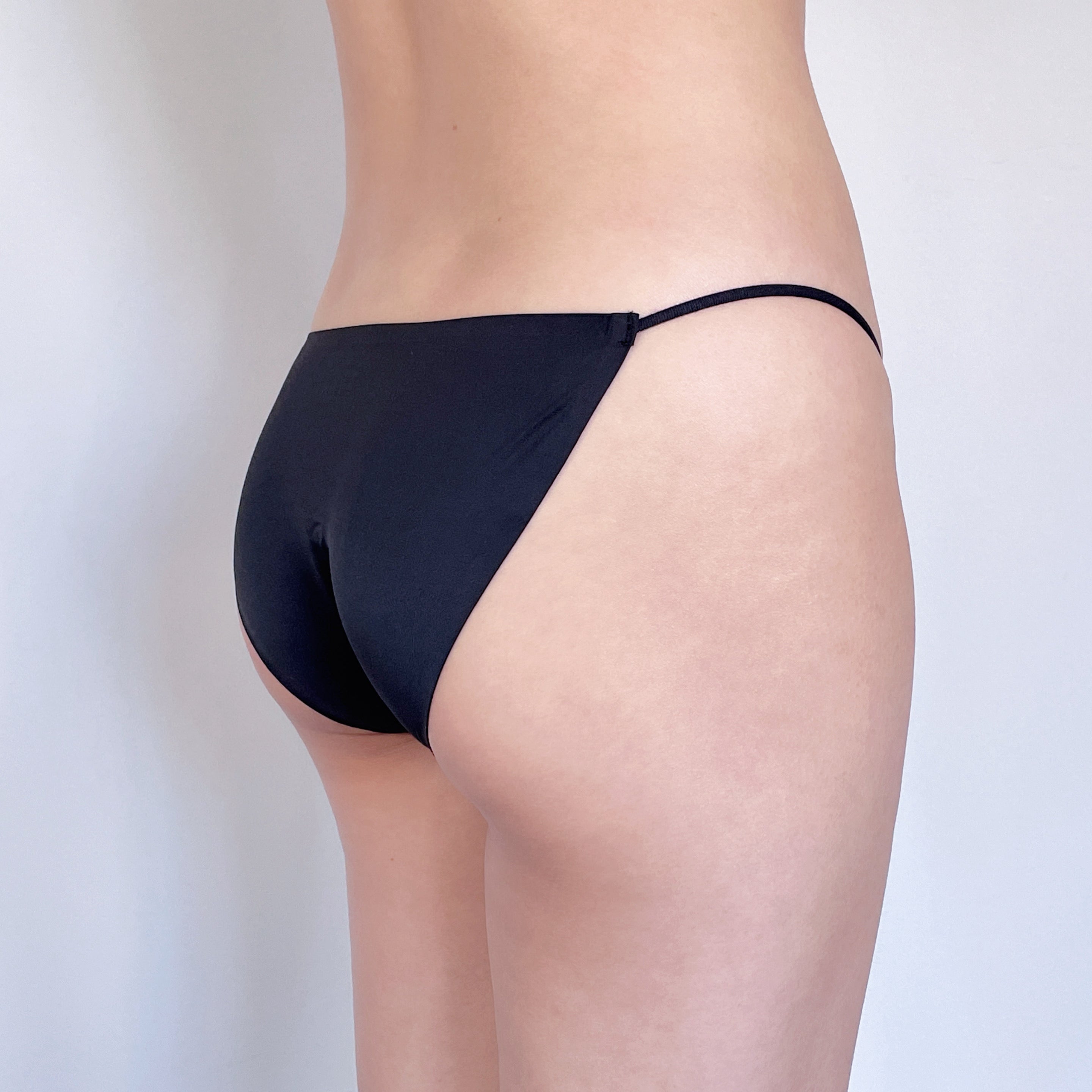 Midnight Black String Panty