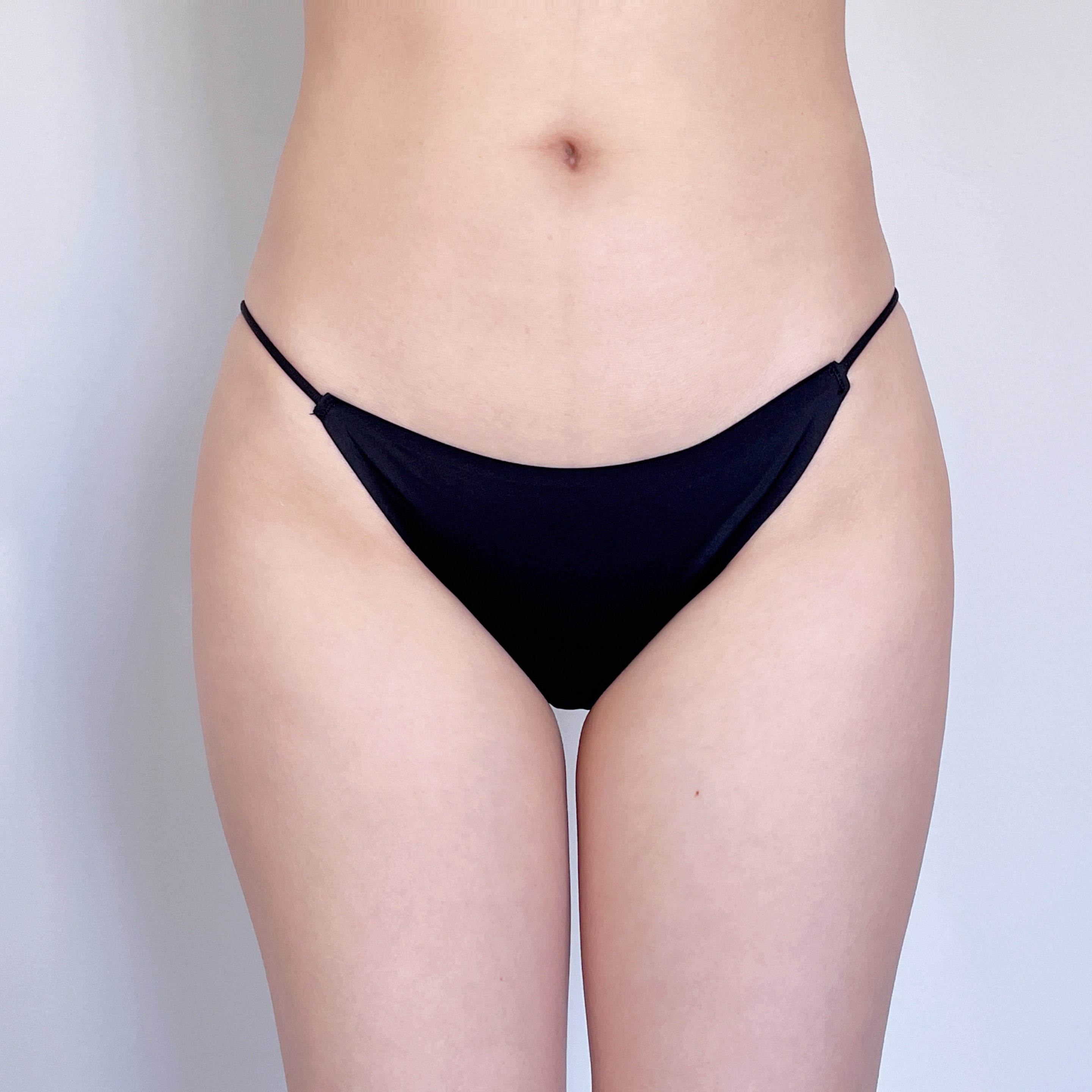 Midnight Black String Panty