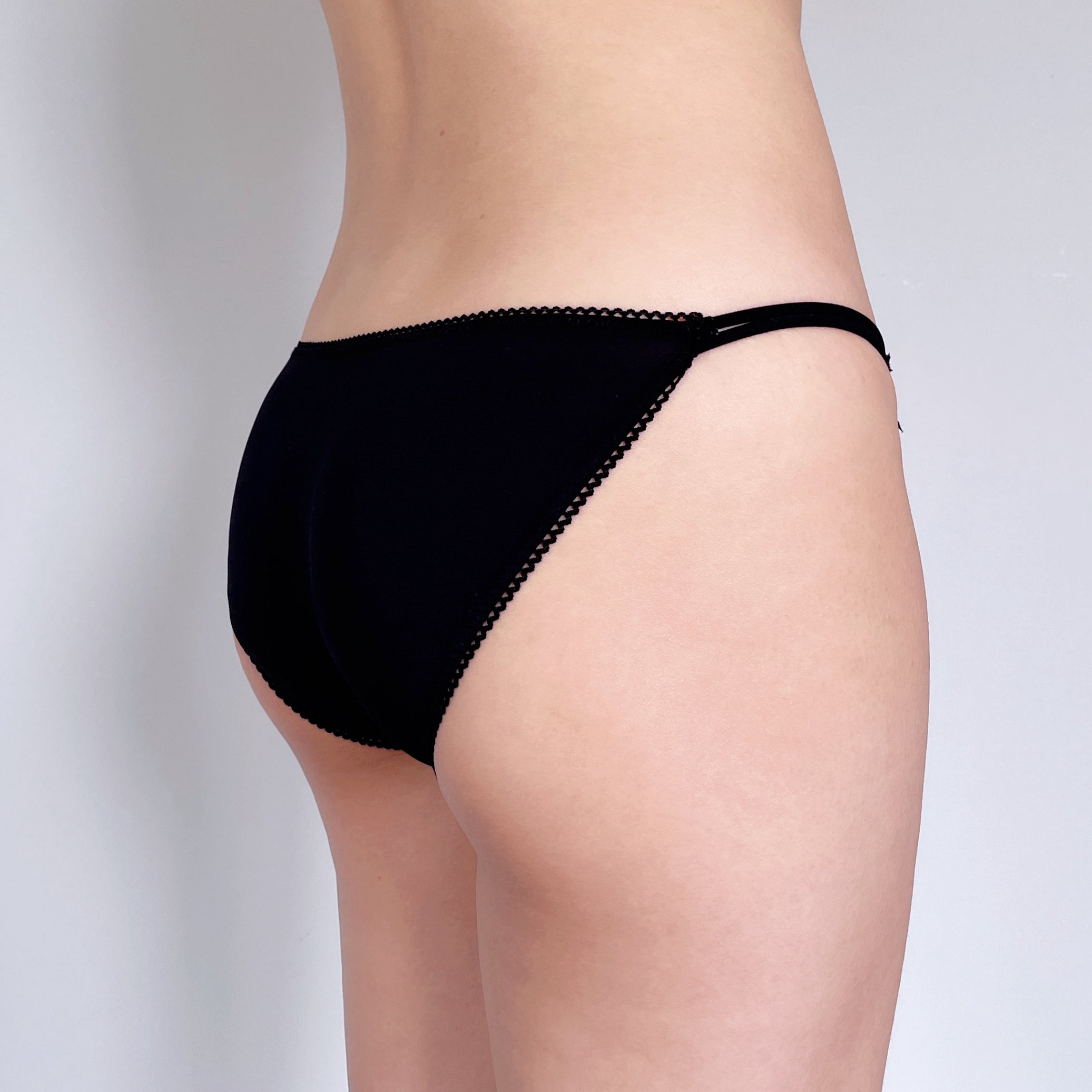 Noir Lace String Bikini