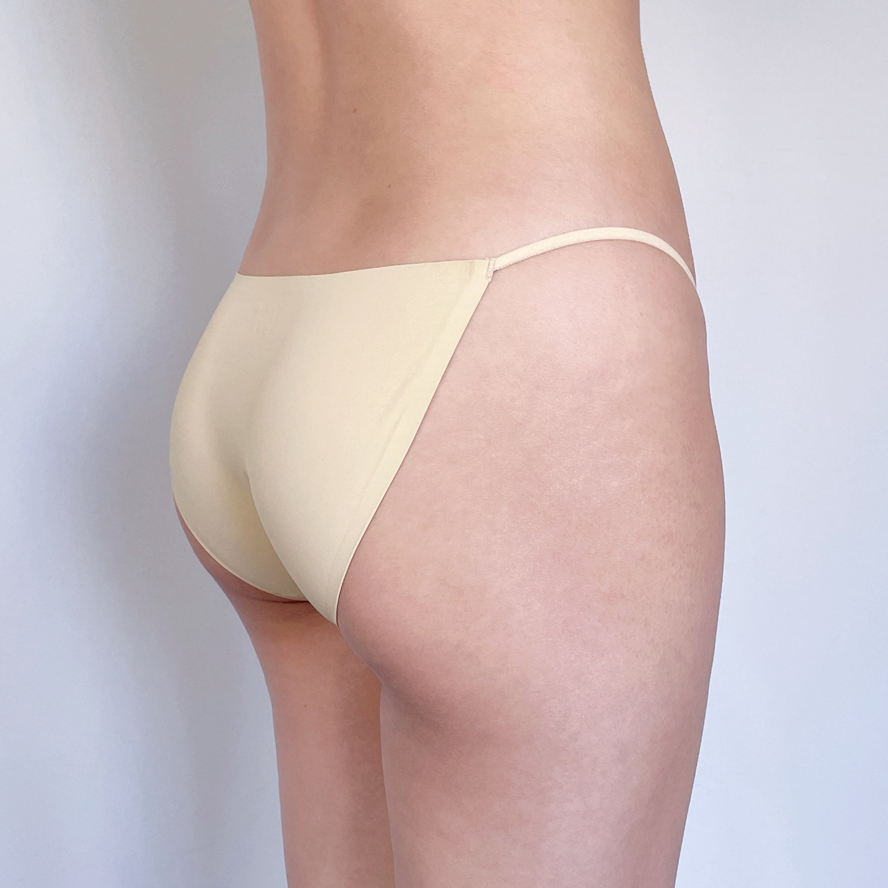 Beige String Panty